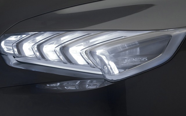 Hyundai HCD-14 Genesis Concept 2013. Desktop wallpaper