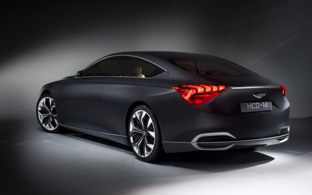 Hyundai HCD-14 Genesis Concept 2013. Desktop wallpaper