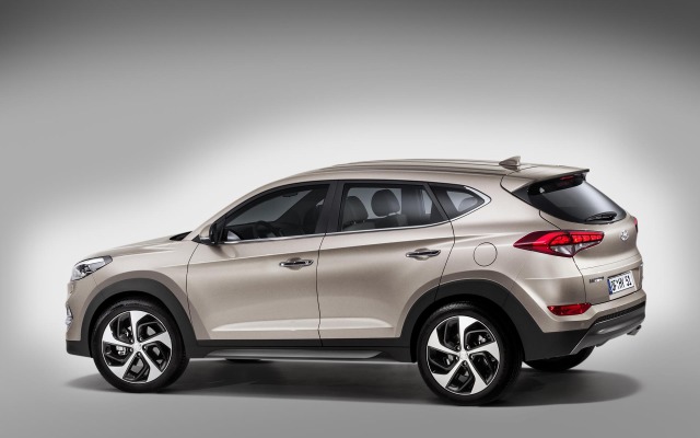 Hyundai Tucson 2016. Desktop wallpaper