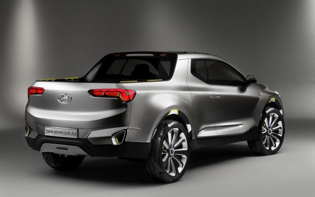 Hyundai Santa Cruz Crossover Truck Concept 2015. Desktop wallpaper