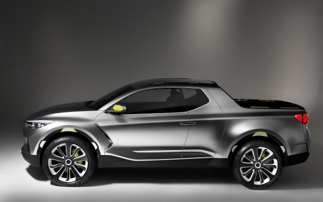 Hyundai Santa Cruz Crossover Truck Concept 2015. Desktop wallpaper