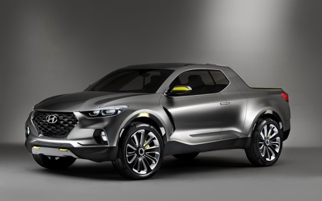 Hyundai Santa Cruz Crossover Truck Concept 2015. Desktop wallpaper