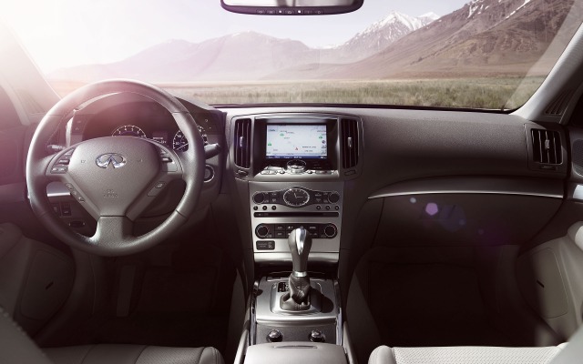 Infiniti Q40S 2015. Desktop wallpaper