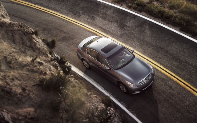 Infiniti Q40S 2015. Desktop wallpaper