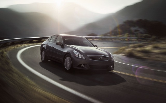 Infiniti Q40S 2015. Desktop wallpaper