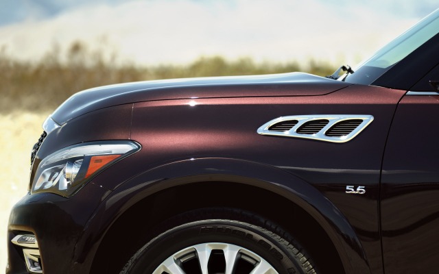 Infiniti QX80 2015. Desktop wallpaper
