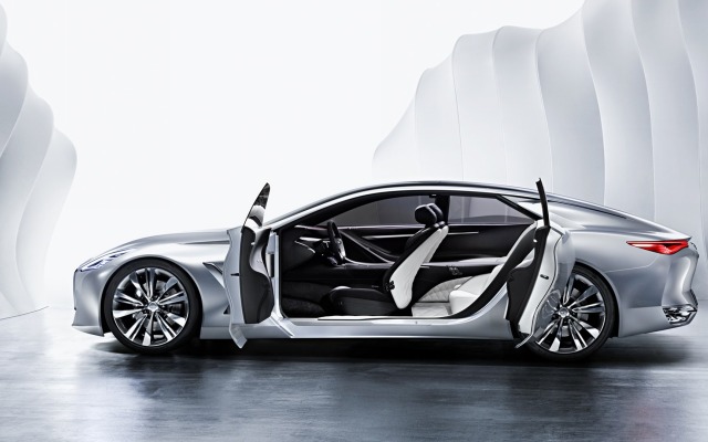 Infiniti Q80 Inspiration Concept 2014. Desktop wallpaper
