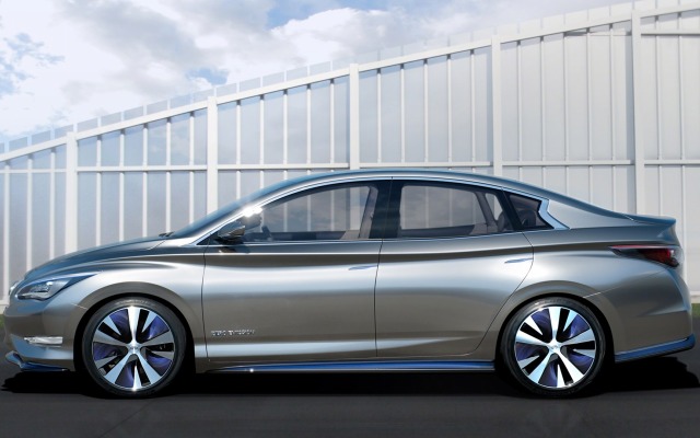Infiniti LE Concept 2012. Desktop wallpaper
