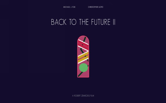 Back to the Future Part 2. Desktop wallpaper