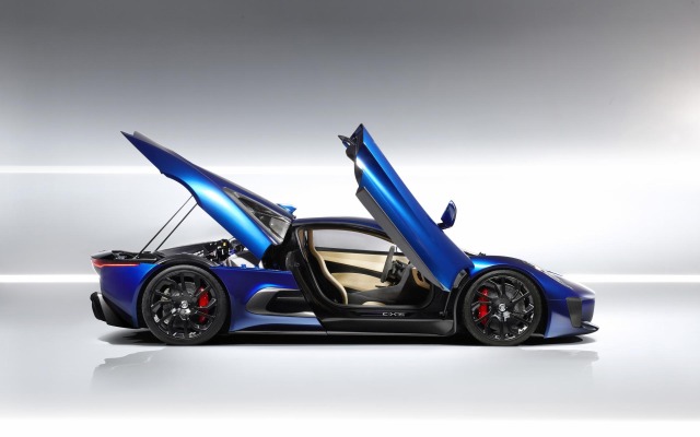 Jaguar C-X75 Hybrid Prototype 2013. Desktop wallpaper