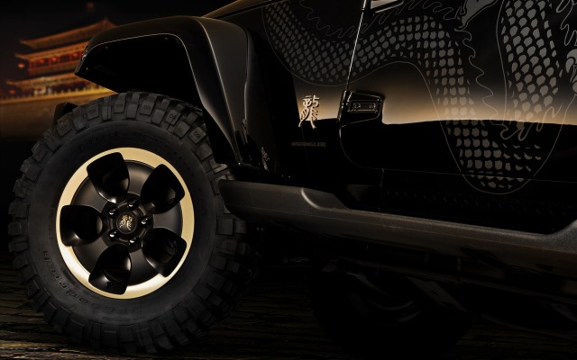 Jeep Wrangler Dragon Edition 2014. Desktop wallpaper