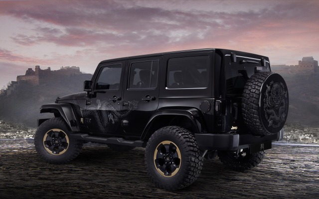 Jeep Wrangler Dragon Edition 2014. Desktop wallpaper