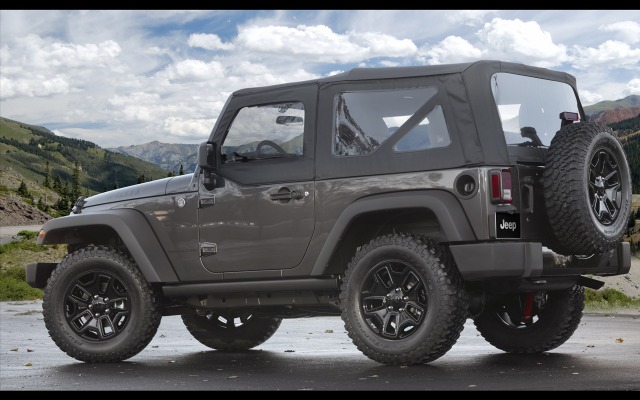 Jeep Wrangler Willys Wheeler Edition 2014. Desktop wallpaper