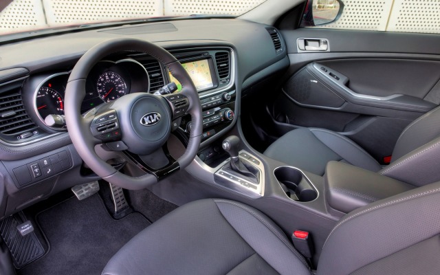 Kia Optima 2014. Desktop wallpaper