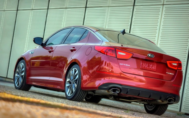 Kia Optima 2014. Desktop wallpaper
