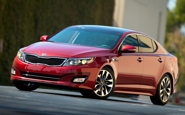 Kia Optima 2014. Desktop wallpaper