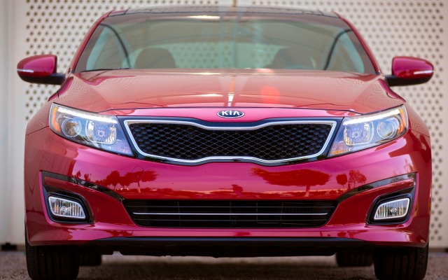 Kia Optima 2014. Desktop wallpaper