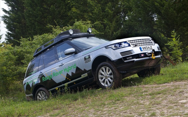 Land Rover Range Rover Hybrid 2015. Desktop wallpaper