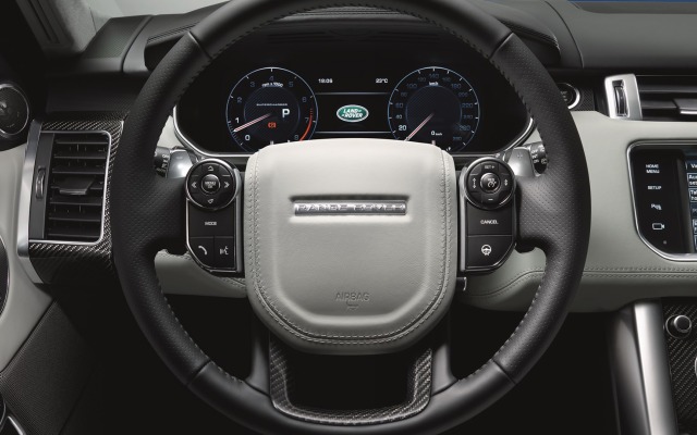 Land Rover Range Rover Sport SVR 2015. Desktop wallpaper