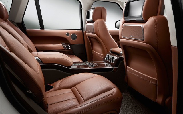 Land Rover Range Rover Autobiography Black 2014. Desktop wallpaper