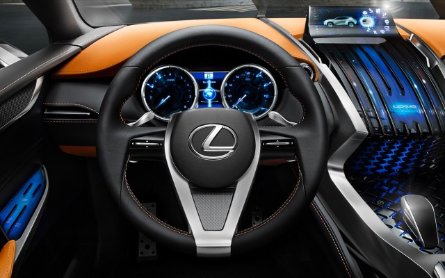 Lexus LF-NX Concept 2013. Desktop wallpaper