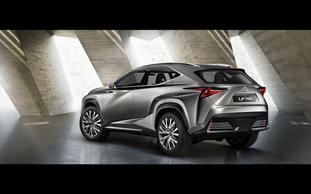 Lexus LF-NX Concept 2013. Desktop wallpaper