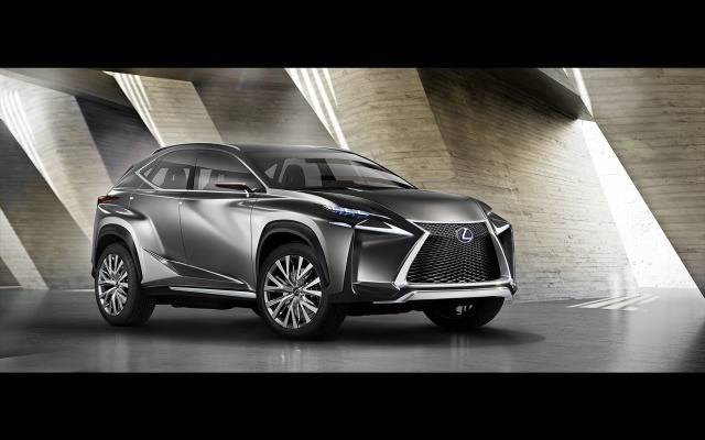 Lexus LF-NX Concept 2013. Desktop wallpaper
