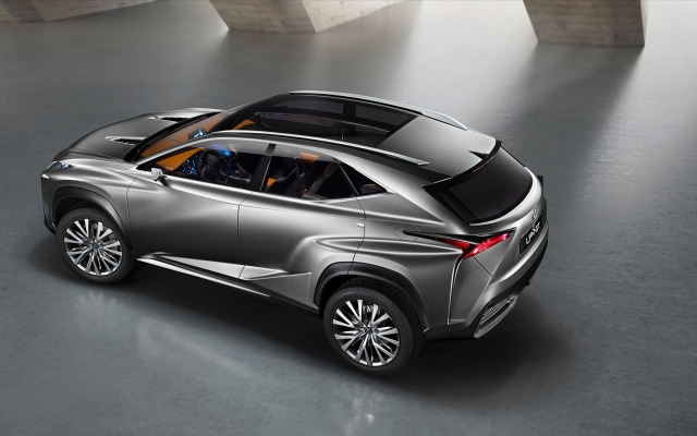 Lexus LF-NX Concept 2013. Desktop wallpaper