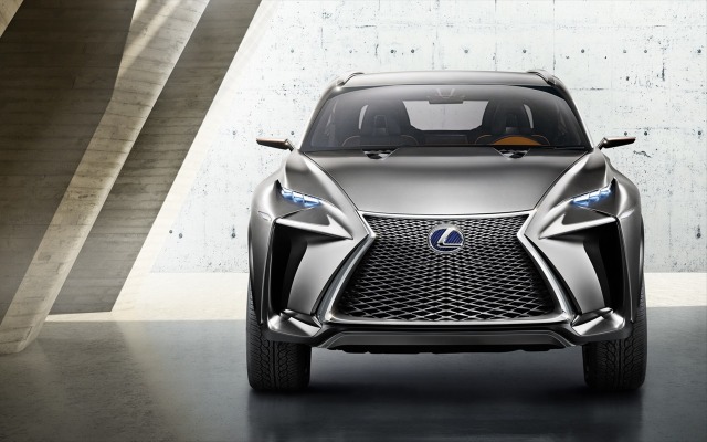 Lexus LF-NX Concept 2013. Desktop wallpaper