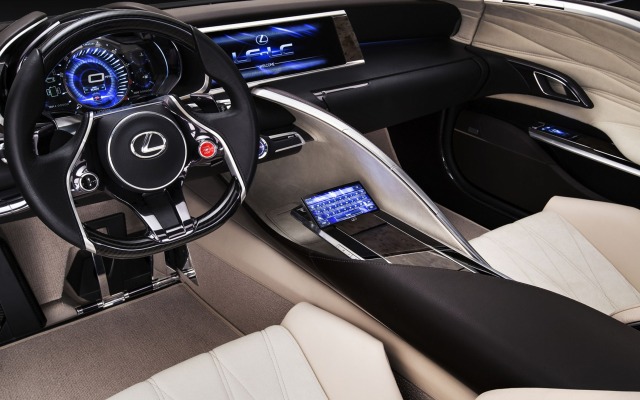 Lexus LF-LC Blue Concept 2012. Desktop wallpaper