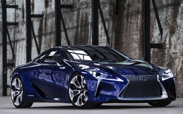 Lexus LF-LC Blue Concept 2012. Desktop wallpaper