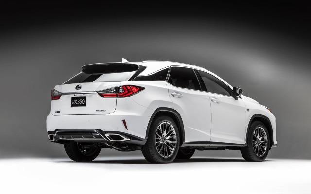 Lexus RX 350 2016. Desktop wallpaper