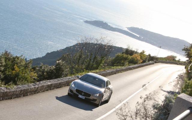 Maserati Quattroporte 2013. Desktop wallpaper