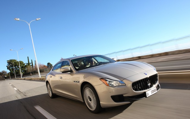 Maserati Quattroporte 2013. Desktop wallpaper
