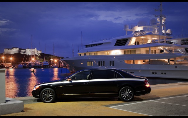 Maybach. Desktop wallpaper