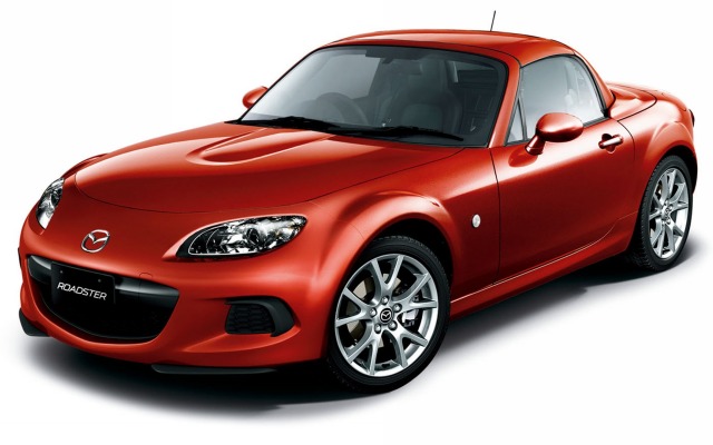 Mazda Roadster RS 2013. Desktop wallpaper