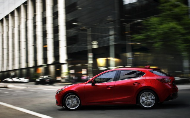 Mazda 3 2014. Desktop wallpaper
