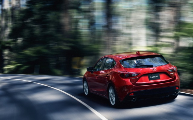 Mazda 3 2014. Desktop wallpaper