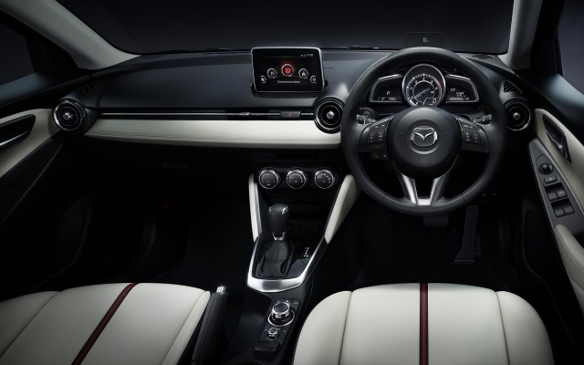 Mazda 2 2016. Desktop wallpaper