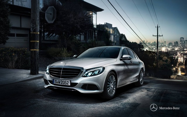 Mercedes-Benz C-Class Sedan 2015. Desktop wallpaper