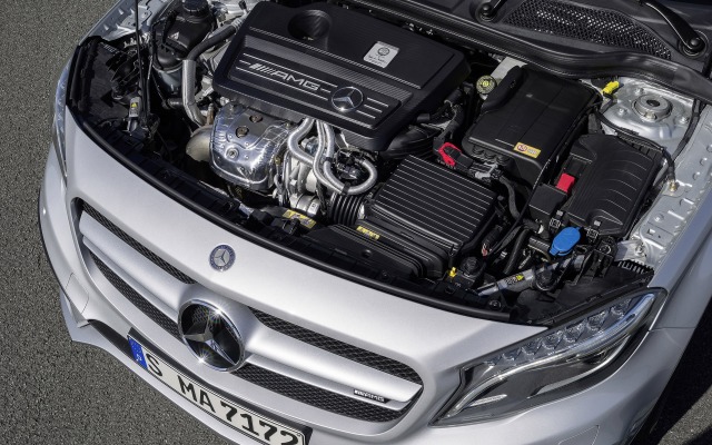 Mercedes-AMG GLA 45 2015. Desktop wallpaper