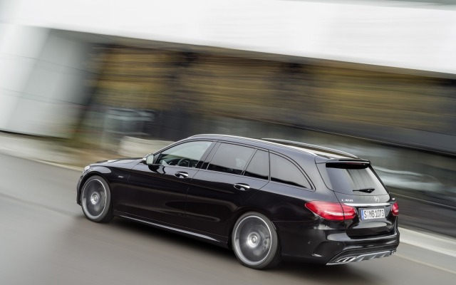 Mercedes-Benz C 450 AMG Sport 4MATIC 2016. Desktop wallpaper