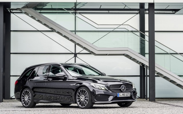 Mercedes-Benz C 450 AMG Sport 4MATIC 2016. Desktop wallpaper