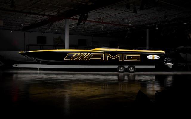 Mercedes-AMG GT S Cigarette Racing 50 Marauder Concept 2016. Desktop wallpaper