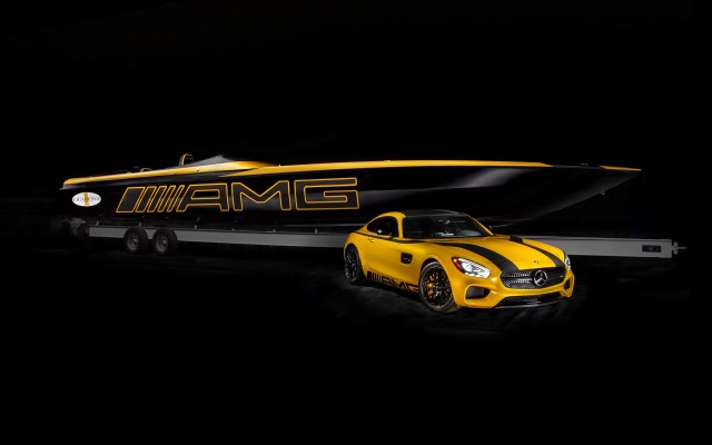 Mercedes-AMG GT S Cigarette Racing 50 Marauder Concept 2016. Desktop wallpaper