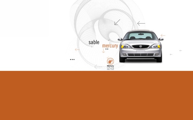 Mercury Sable 2004. Desktop wallpaper