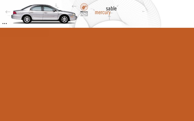 Mercury Sable 2004. Desktop wallpaper