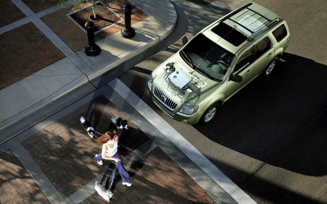 Mercury Mariner Hybrid 2010. Desktop wallpaper