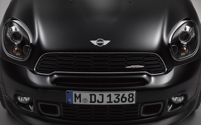 MINI Cooper Pacemen Frozen Black Metallic 2014. Desktop wallpaper