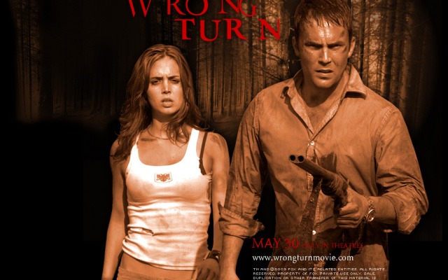 Wrong Turn. Desktop wallpaper